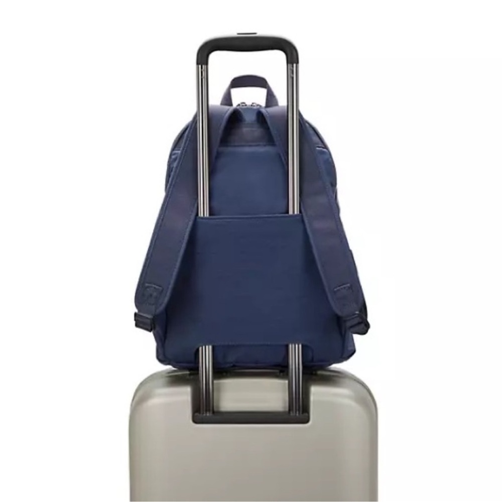 NEW Kipling Delia Nylon Backpack Endless Blue - Picture 4 of 6